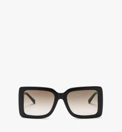 Rechteckige Sonnenbrille