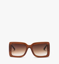 Rechteckige Sonnenbrille