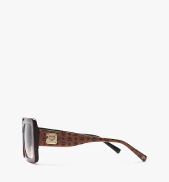 Rechteckige Sonnenbrille