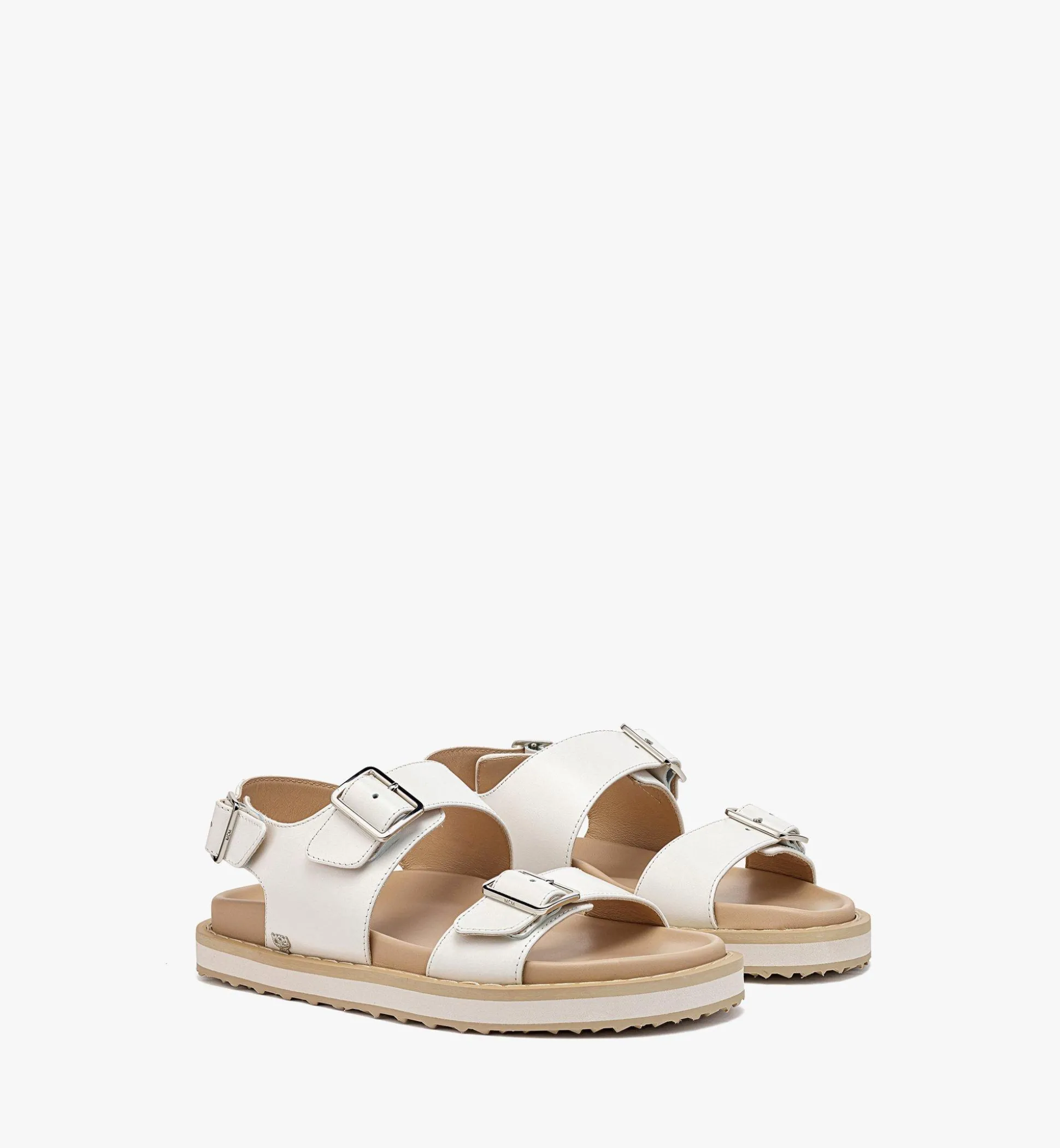 Sandalen Aus Kalbsleder