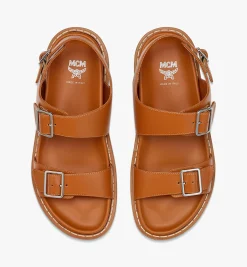 Sandalen Aus Kalbsleder