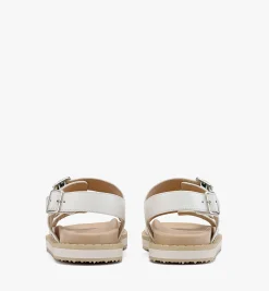 Sandalen Aus Kalbsleder