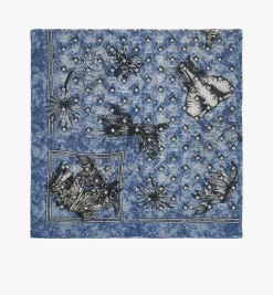 Schal Mit Vintage-Monogramm