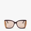Schmetterling-Sonnenbrille