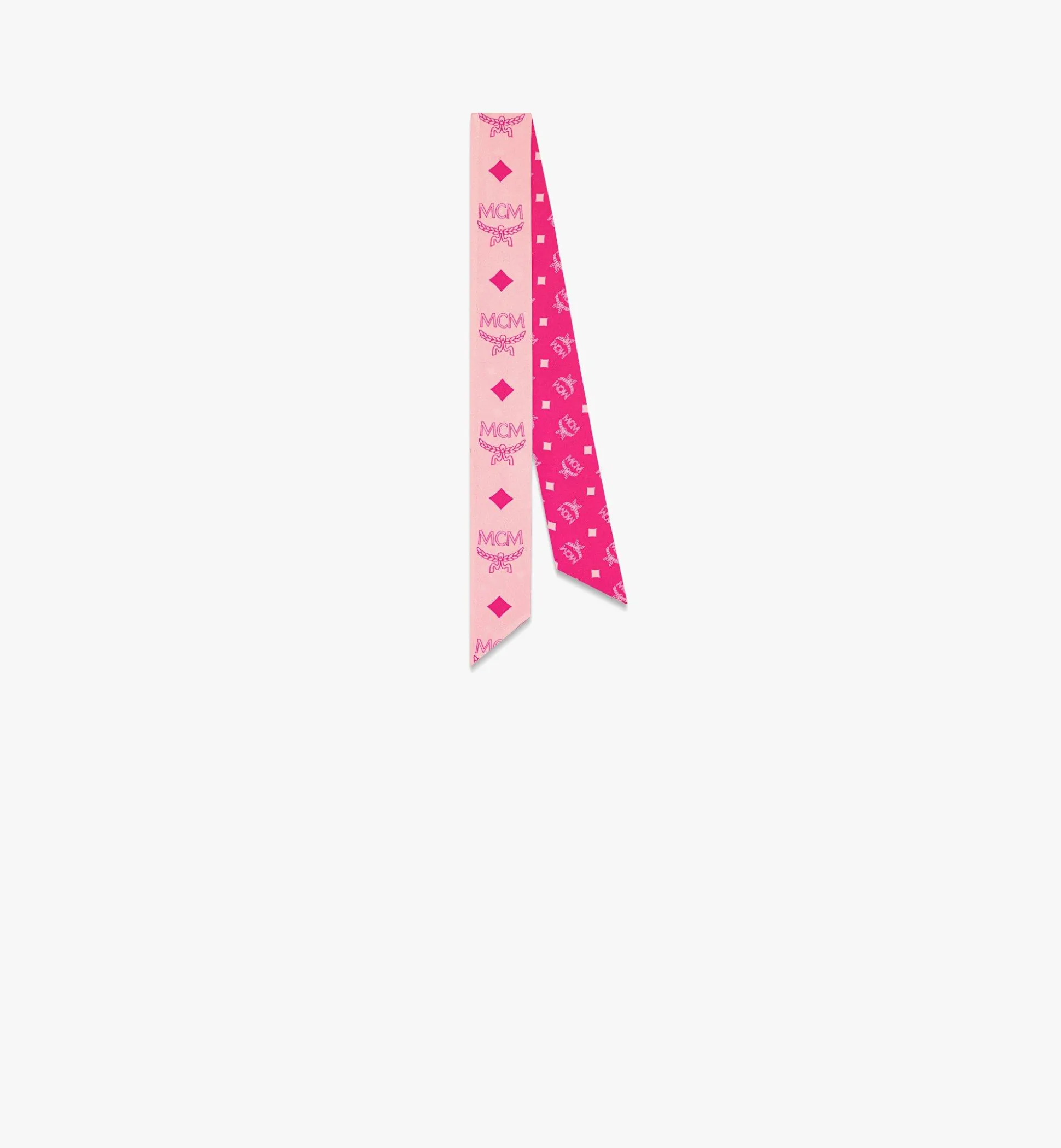 Seidenhalstuch Mit Monogramm-Print