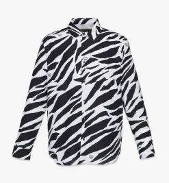 Shirt Meta Safari Mit Zebra-Print