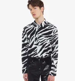 Shirt Meta Safari Mit Zebra-Print