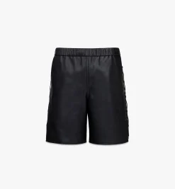 Shorts Aus Lammnappaleder