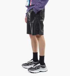 Shorts Aus Lammnappaleder