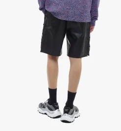Shorts Aus Lammnappaleder