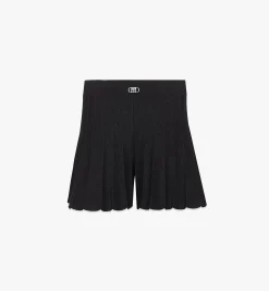 Shorts Mit Falten Fur Damen