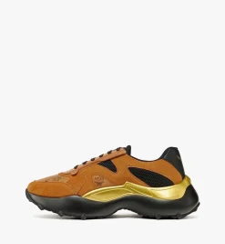 Skystream Sneaker In Visetos Leder-Mix