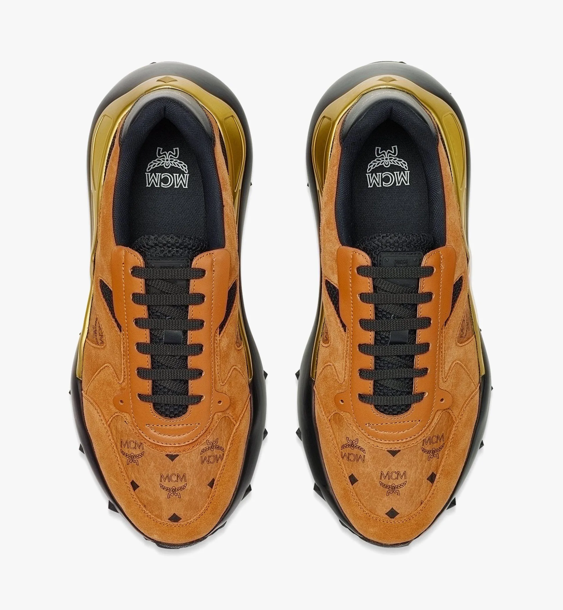 Skystream Sneaker In Visetos Leder-Mix