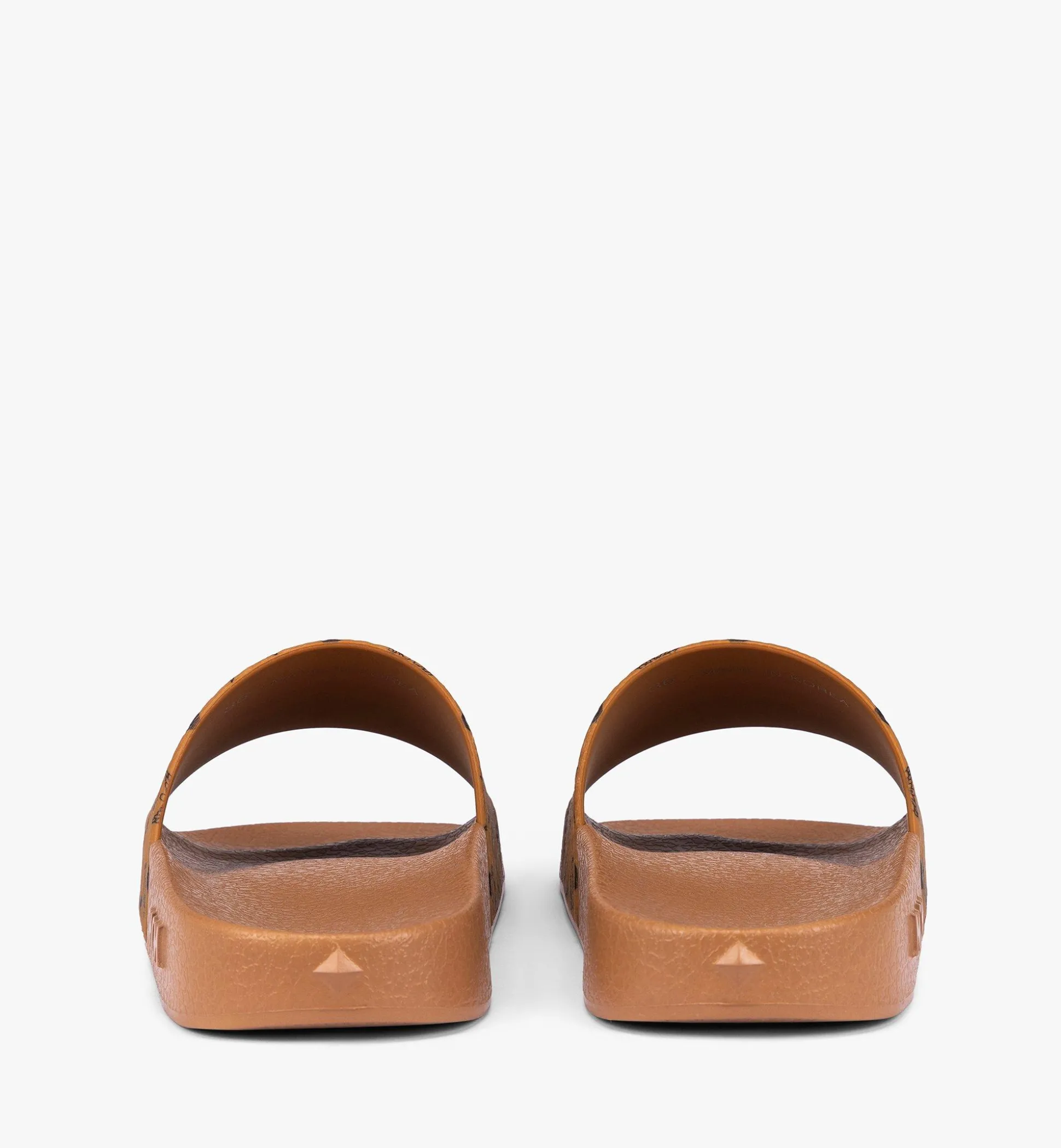 Slides Mit Monogramm-Print