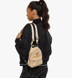 Stark Bebe Boo Rucksack Aus Jacquardgewebtem Nylon Mit Cubic-Monogramm