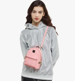 Stark Bebe Boo Rucksack In Visetos Mit Seitlichen Nieten