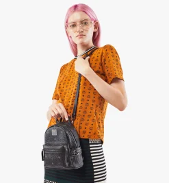 Stark Bebe Boo Rucksack In Visetos Mit Seitlichen Nieten