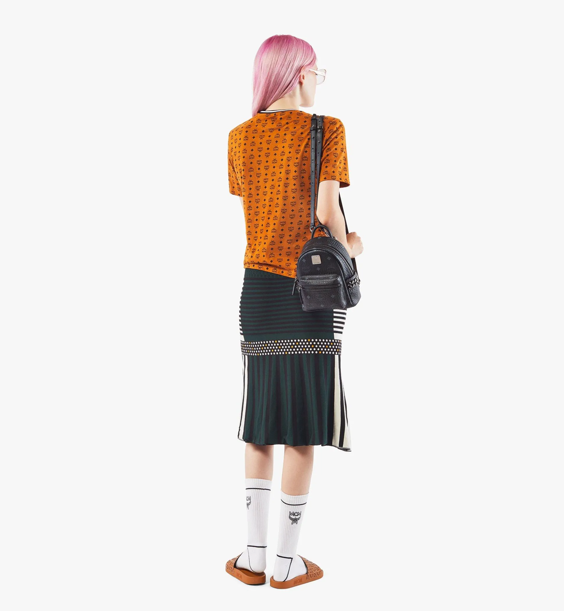 Stark Bebe Boo Rucksack In Visetos Mit Seitlichen Nieten