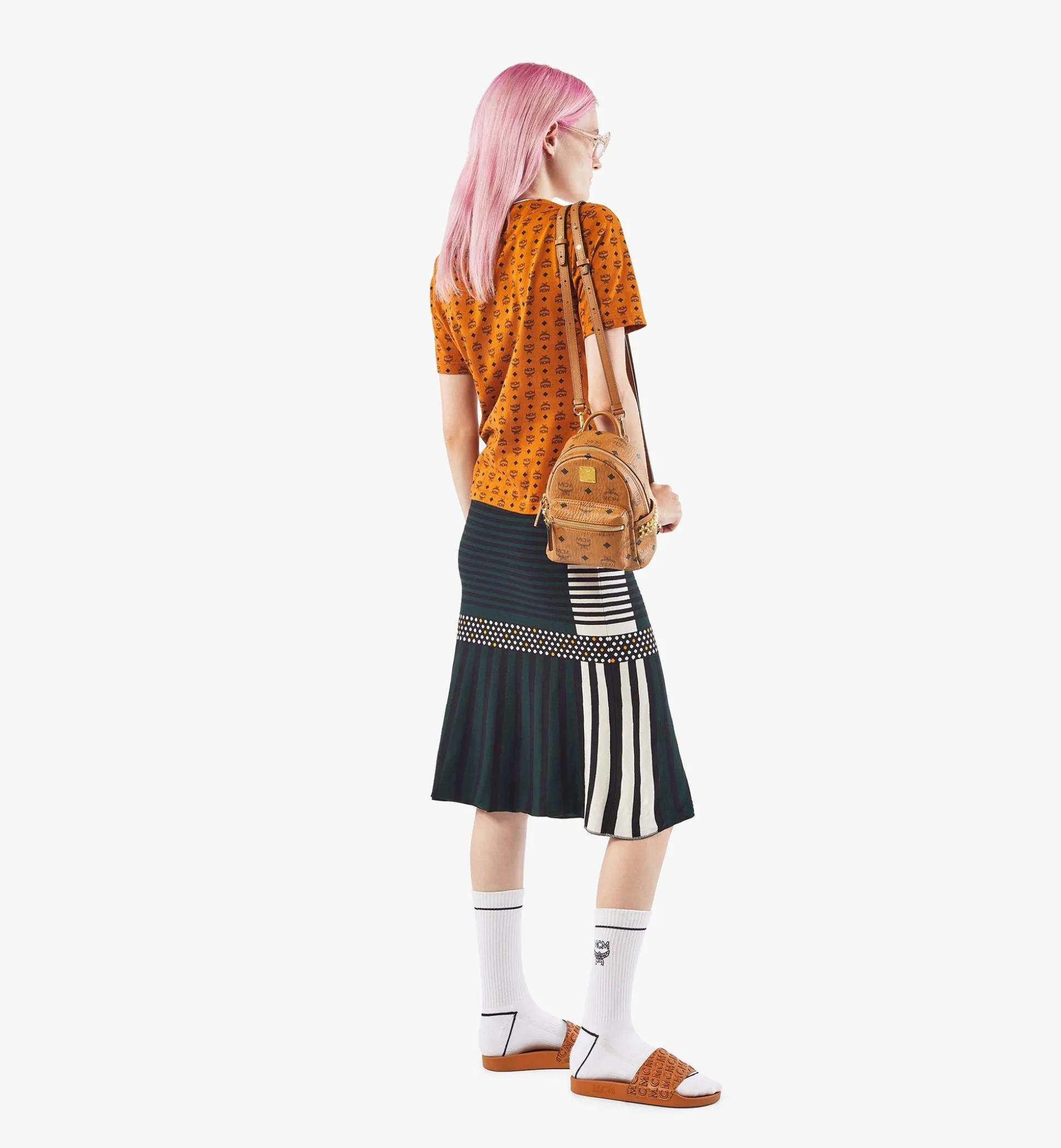Stark Bebe Boo Rucksack In Visetos Mit Seitlichen Nieten