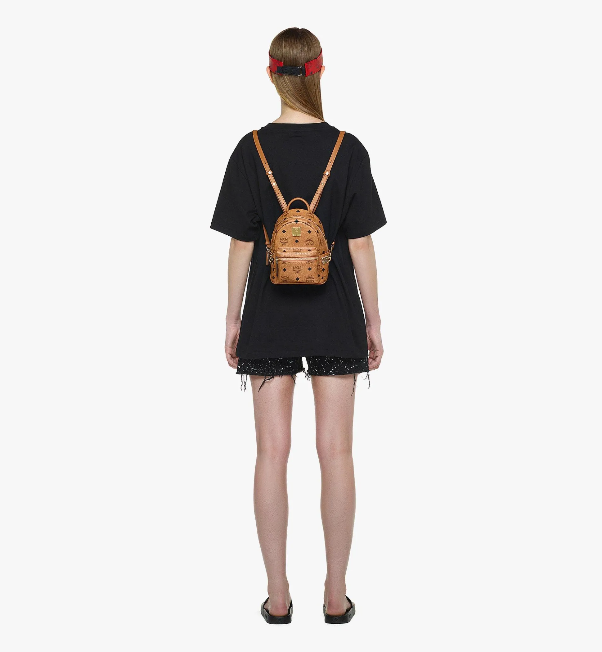 Stark Bebe Boo Rucksack In Visetos Mit Seitlichen Nieten