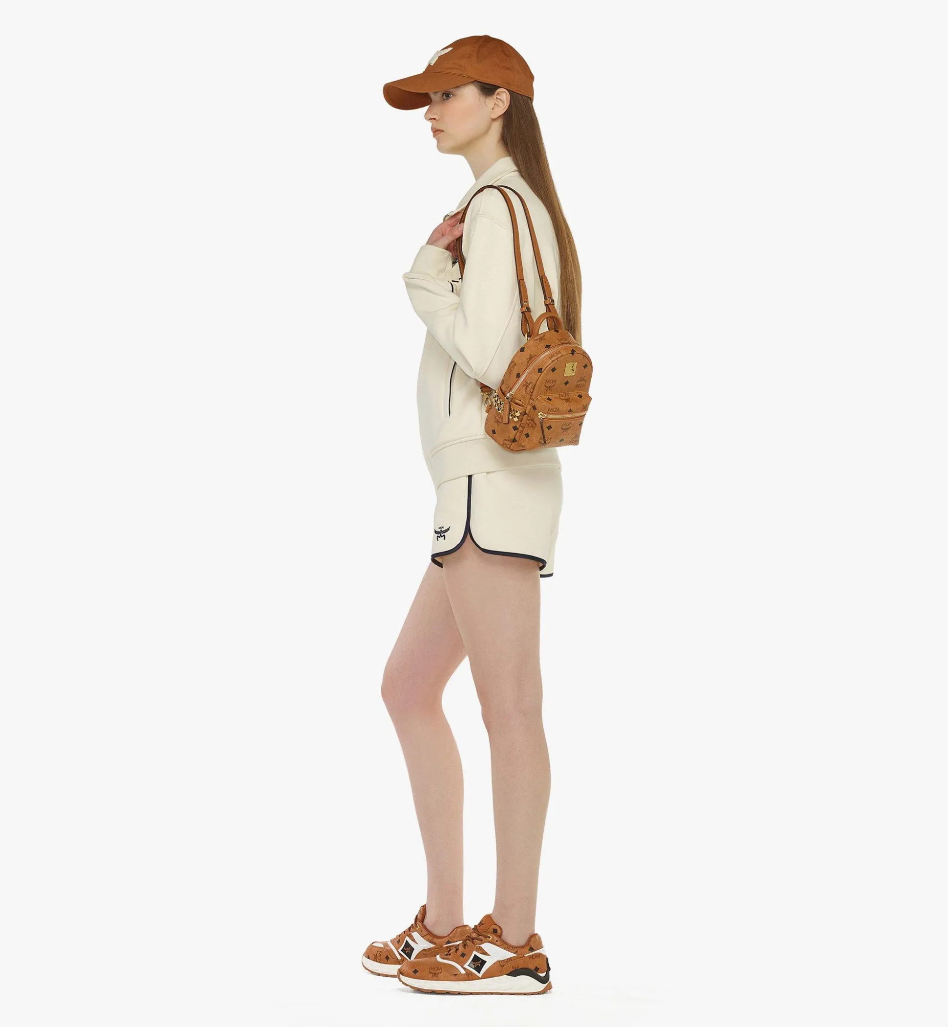 Stark Bebe Boo Rucksack In Visetos Mit Seitlichen Nieten