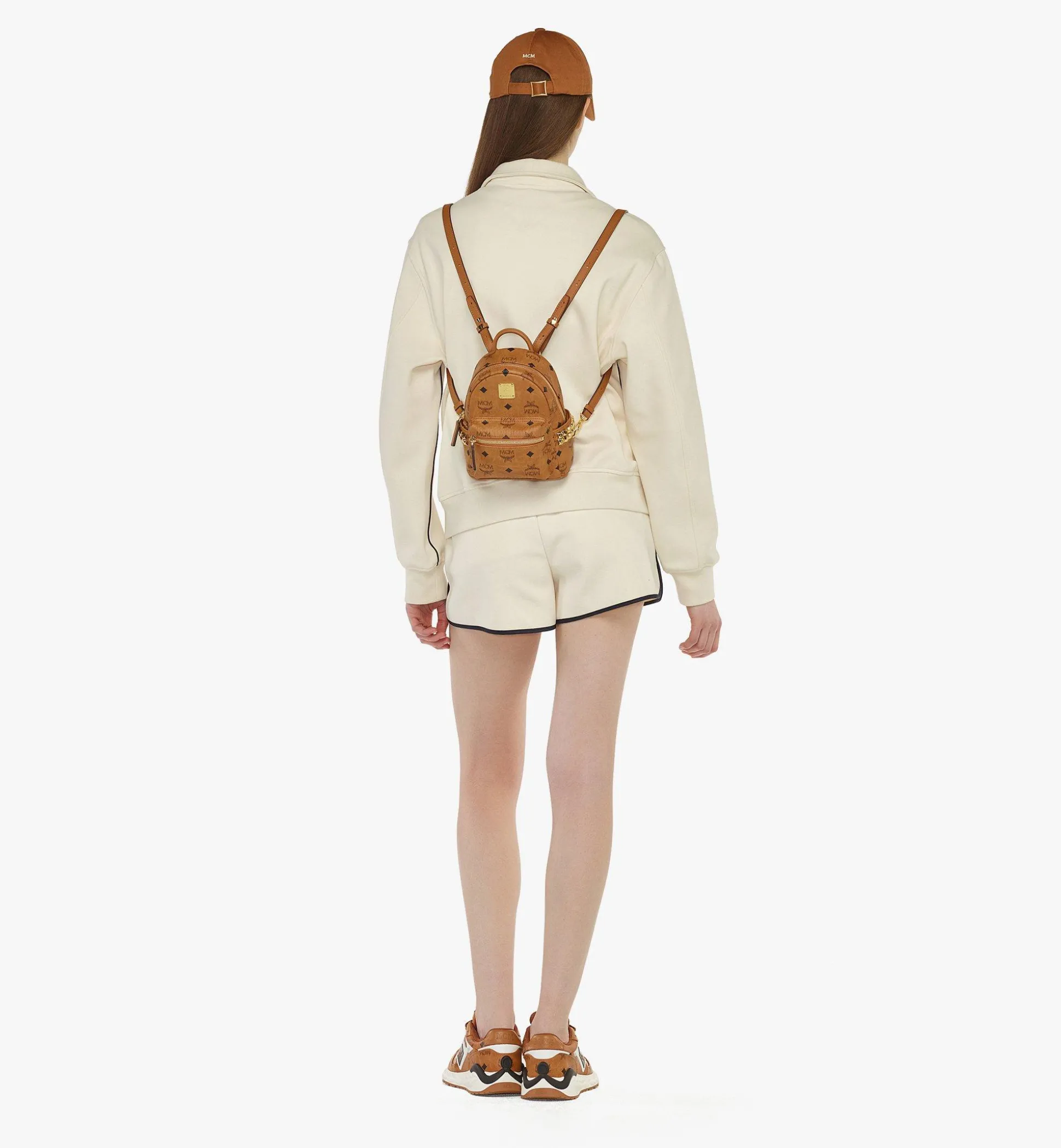 Stark Bebe Boo Rucksack In Visetos Mit Seitlichen Nieten