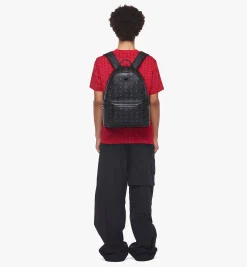 Stark Rucksack In Visetos Mit Seitlichen Nieten