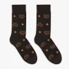 Stricksocken Mit Monogramm