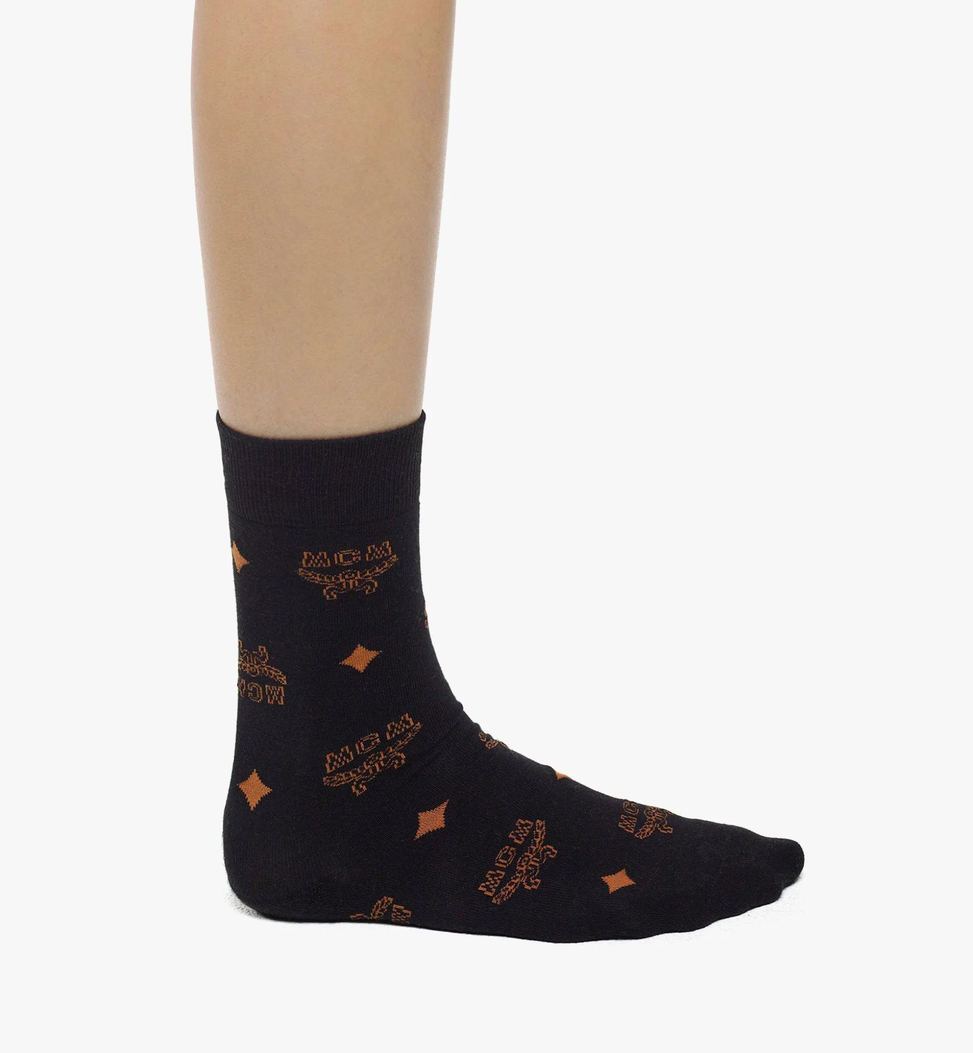 Stricksocken Mit Monogramm