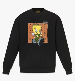 Sweatshirt Looney Tunes X Mcm Aus Bio-Baumwolle Fur Herren