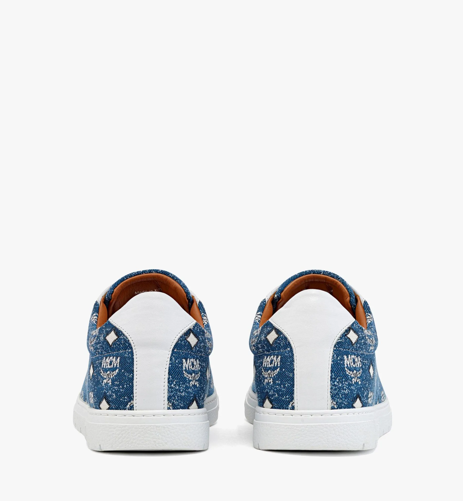 Terrain Low-Top-Sneaker In Vintage Denim Jacquard