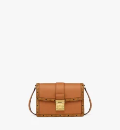 Tracy Schultertasche In Leder-Visetos-Mix