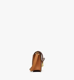 Tracy Schultertasche In Leder-Visetos-Mix