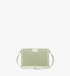 Tracy Schultertasche In Leder-Visetos-Mix