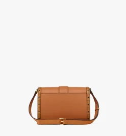 Tracy Schultertasche In Leder-Visetos-Mix