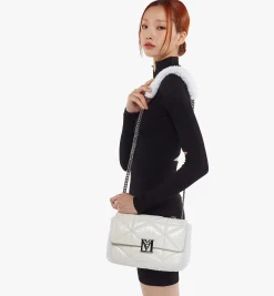 Travia Puffertasche Aus Gestepptem Cloud-Leder