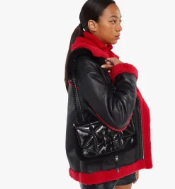 Travia Puffertasche Aus Gestepptem Cloud-Leder