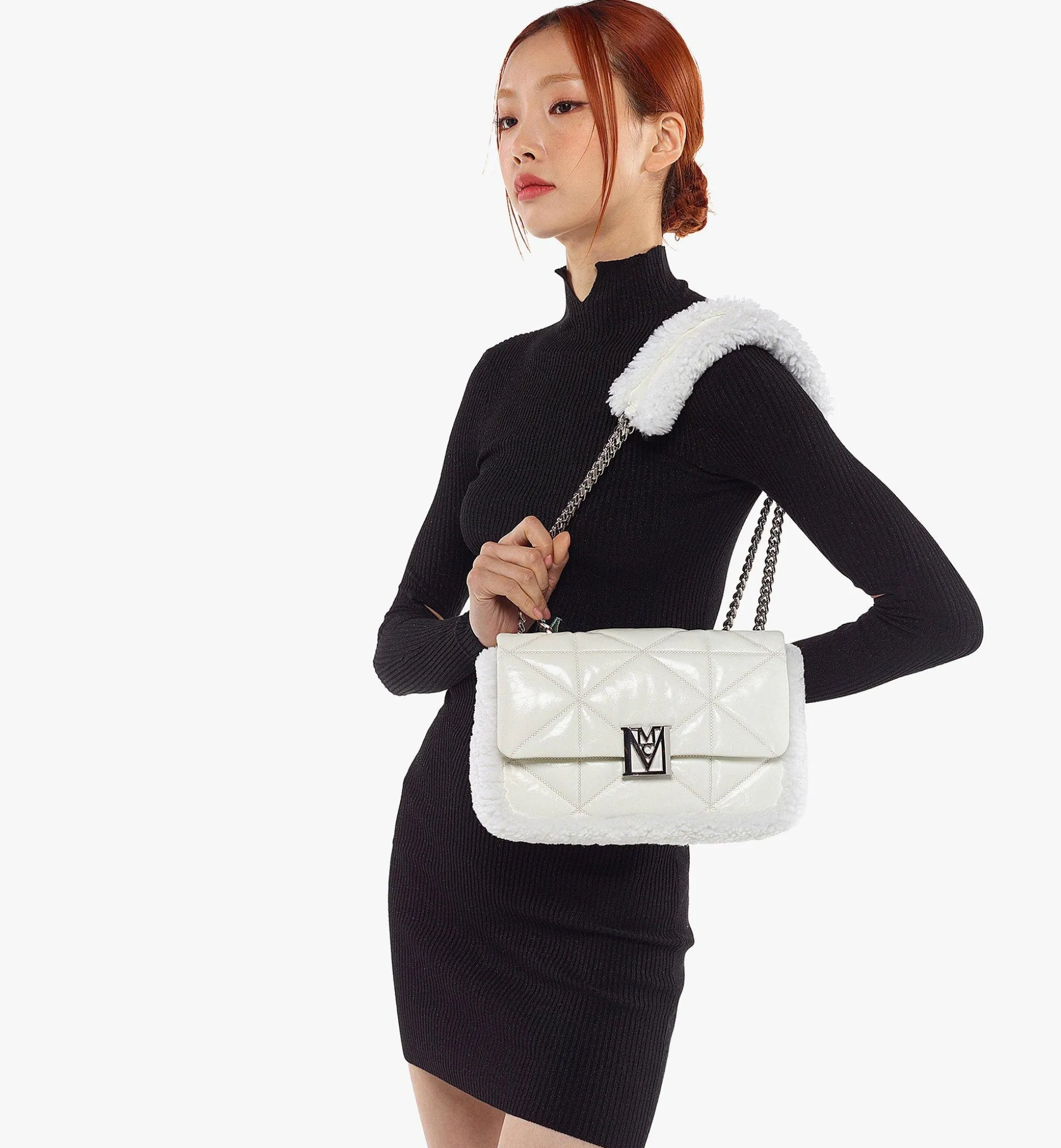 Travia Puffertasche Aus Gestepptem Cloud-Leder