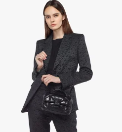 Travia Satchel Aus Gestepptem Cloud-Leder