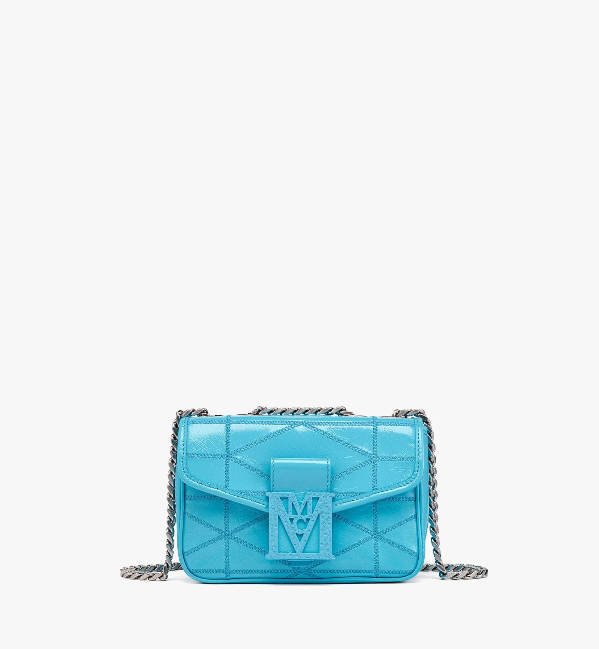 Travia Schultertasche Aus Gestepptem Knautschleder