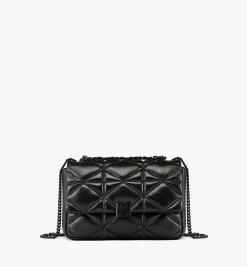 Travia Schultertasche Aus Gestepptem Cloud-Leder