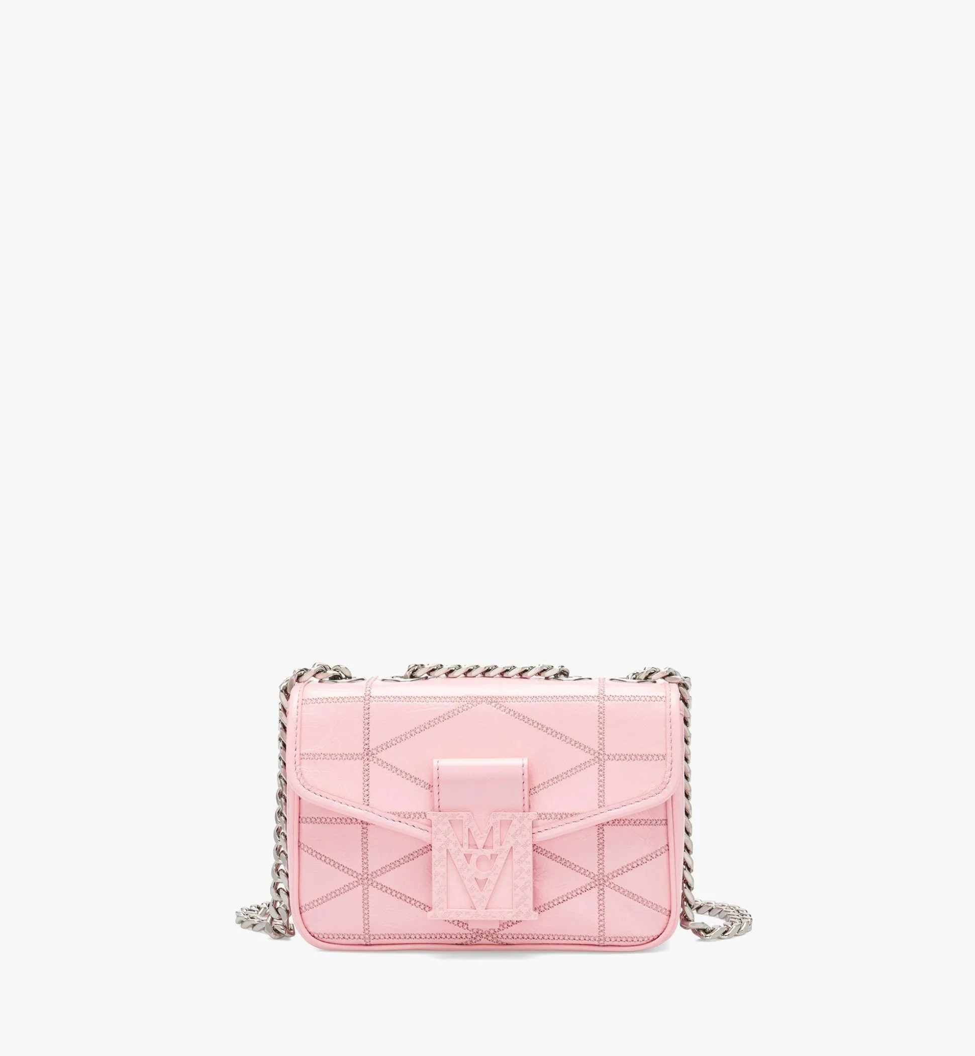 Travia Schultertasche Aus Gestepptem Knautschleder