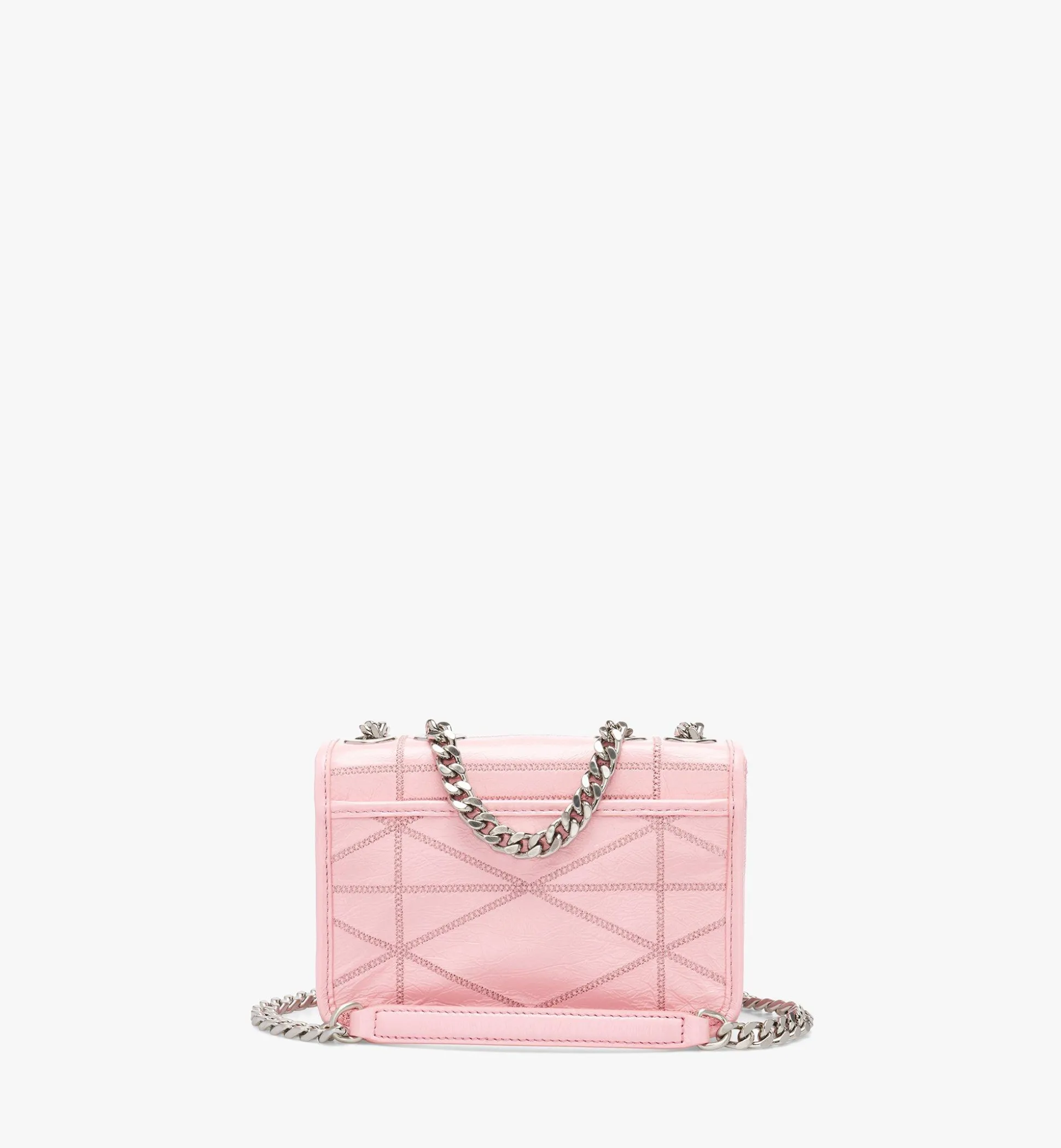 Travia Schultertasche Aus Gestepptem Knautschleder
