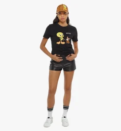 T-Shirt Looney Tunes X Mcm Aus Bio-Baumwolle Fur Damen