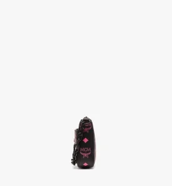Umhangetasche Aus Leder Mit Color Splash Visetos Und Griff Aus Kettengliedern