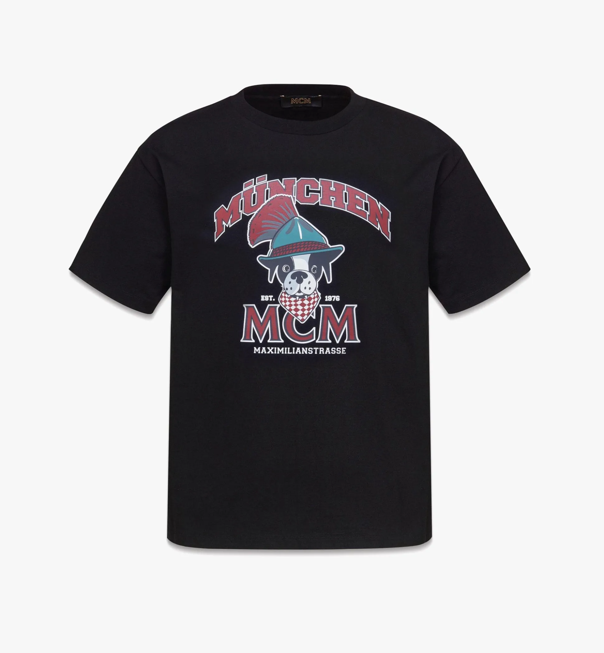 Unisex-T-Shirt M Pup Bavarian Aus Bio-Baumwolle