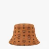 Wendbarer Anglerhut Aus Baumwolle Mit Monogramm-Print