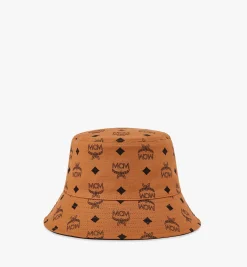 Wendbarer Anglerhut Aus Baumwolle Mit Monogramm-Print