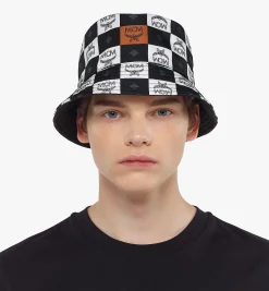 Wendbarer Anglerhut Aus Nylon In Checkerboard Visetos