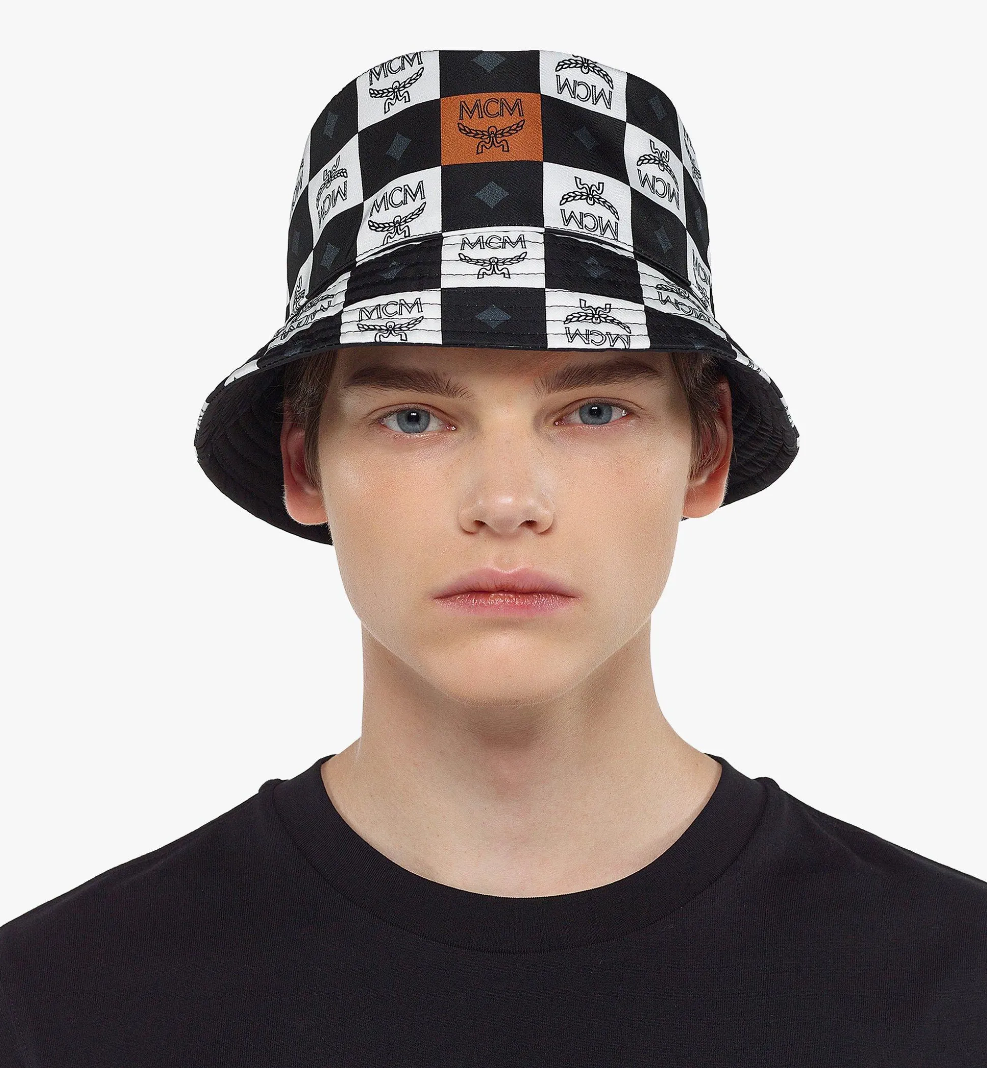 Wendbarer Anglerhut Aus Nylon In Checkerboard Visetos